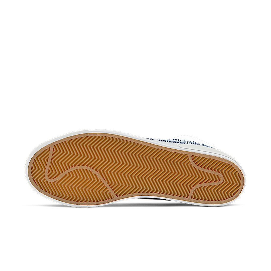 Overkicks - Nike SB Zoom Blazer Mid Edge Hack Pack White (CI3833-100) - detalle suela