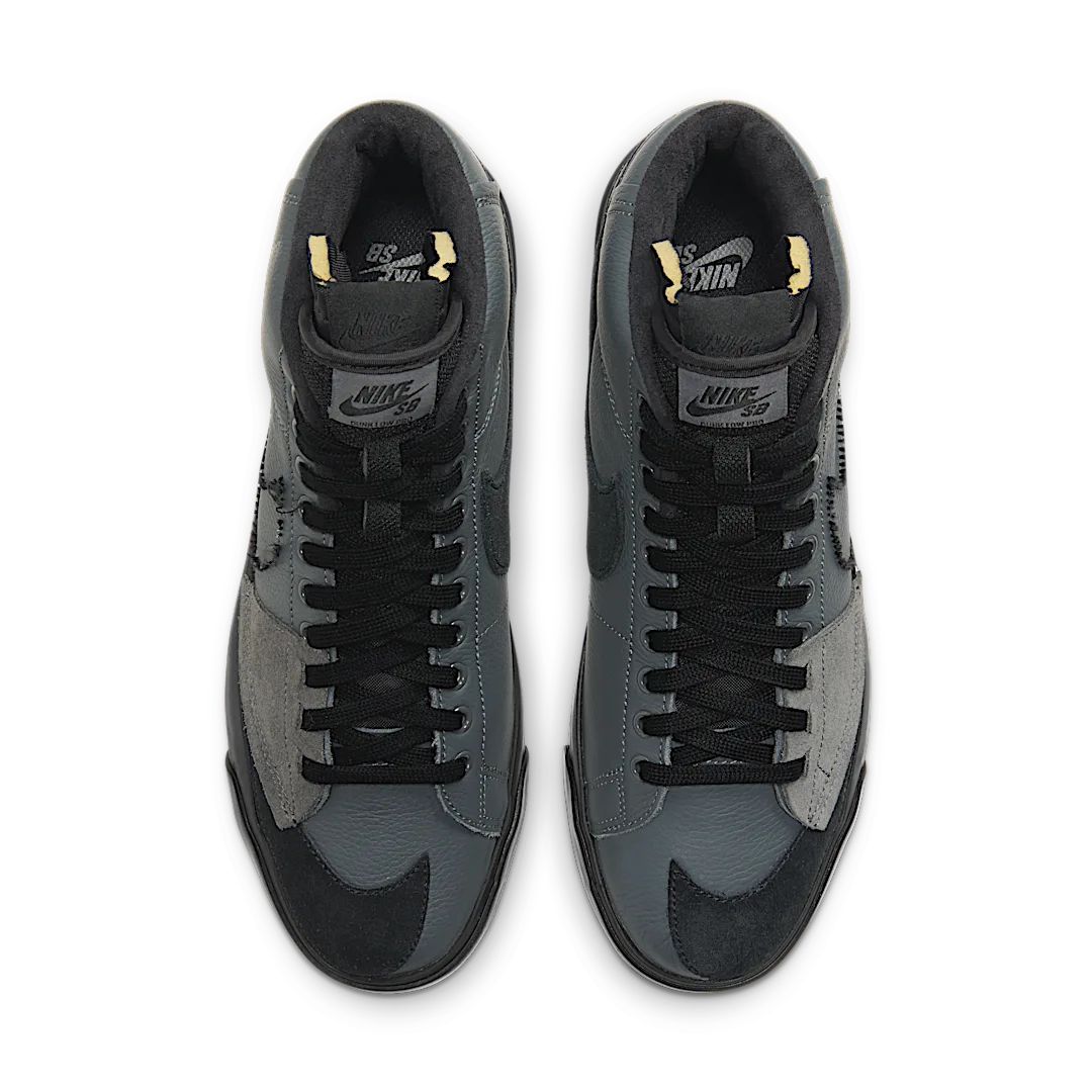 Overkicks - Nike SB Zoom Blazer Mid Edge Iron Grey (DA2189-001) - par completo