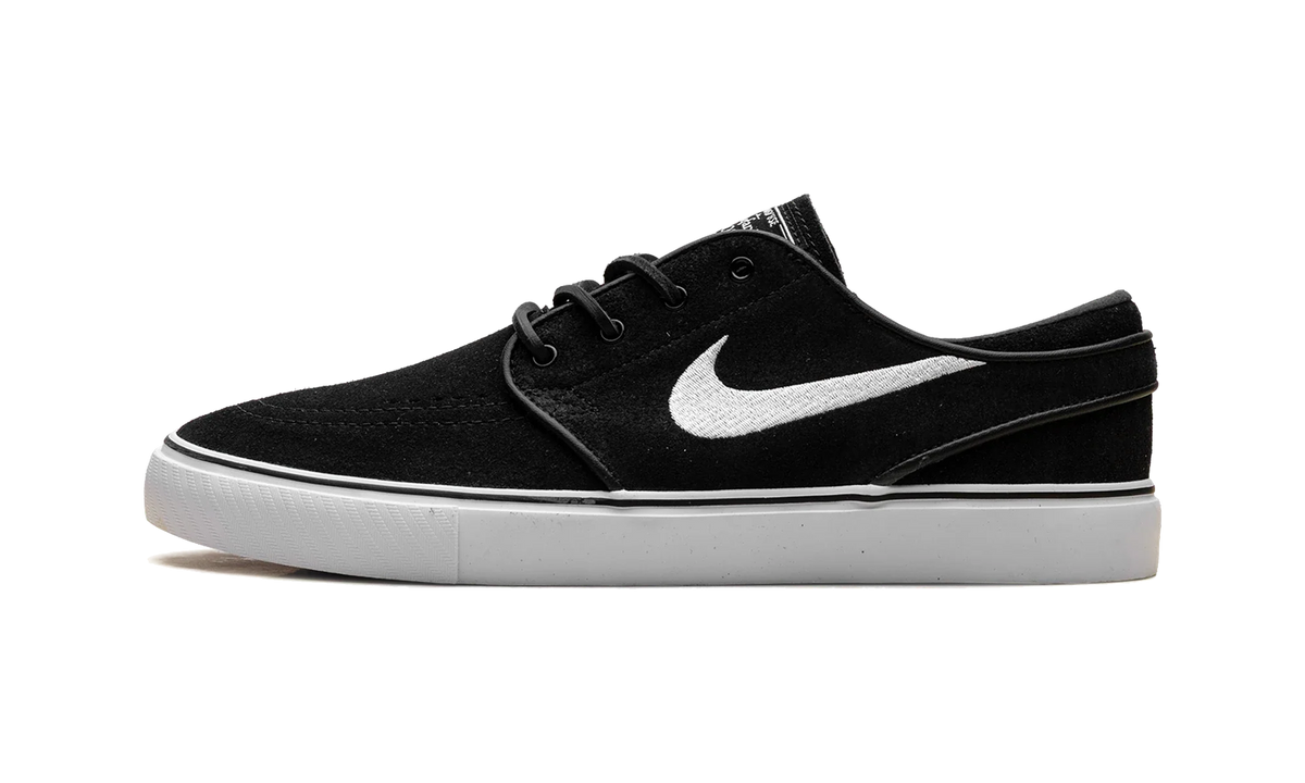 Overkicks - Nike SB Zoom Janoski OG+ Black White (2024) (FD6757-001) - vista lateral