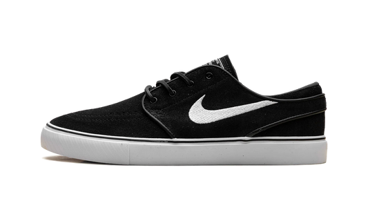 Overkicks - Nike SB Zoom Janoski OG+ Black White (2024) (FD6757-001) - vista lateral