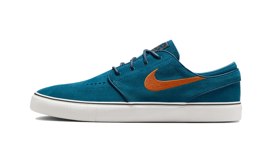 Overkicks - Nike SB Zoom Janoski OG+ Blue Force Campfire Orange (FD6757-401) - vista lateral