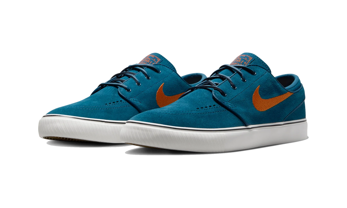 Overkicks - Nike SB Zoom Janoski OG+ Blue Force Campfire Orange (FD6757-401) - vista trasera