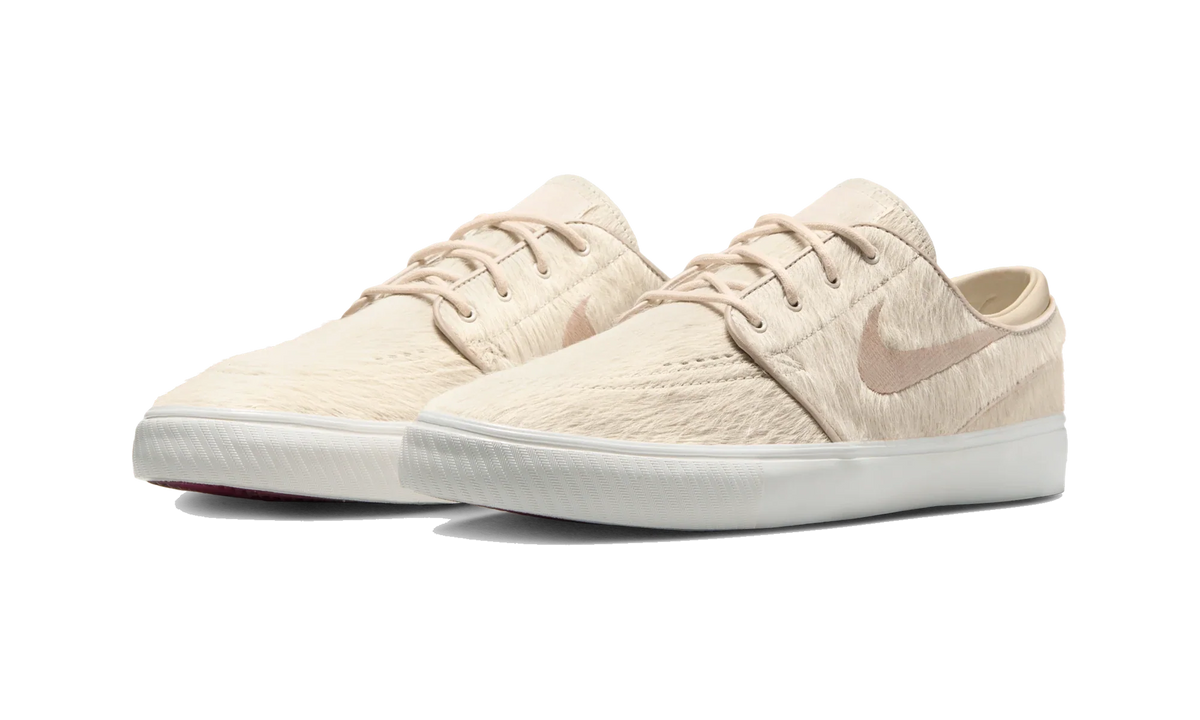 Overkicks - Nike SB Zoom Janoski OG+ SE Pearl White Summit White Mystic Hibiscus (HF3060-200) - vista trasera