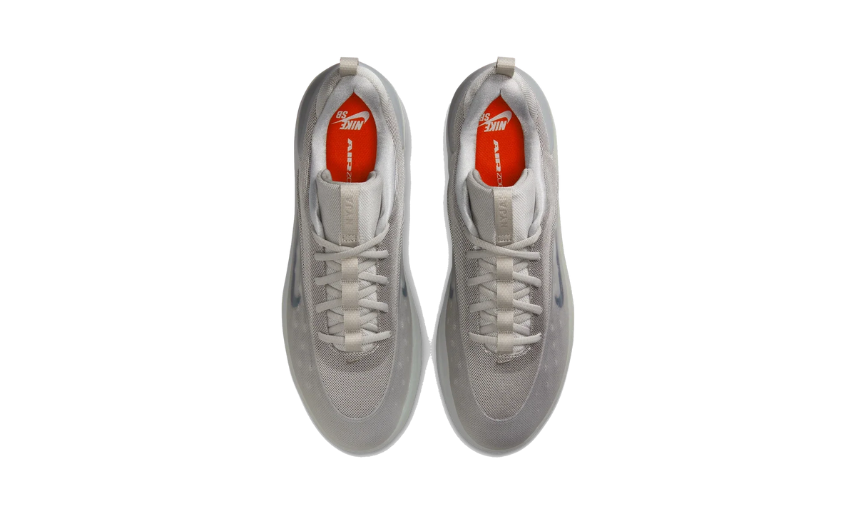 Overkicks - Nike SB Zoom Nyjah 4 College Grey Bright Crimson (FQ1273-001) - vista superior