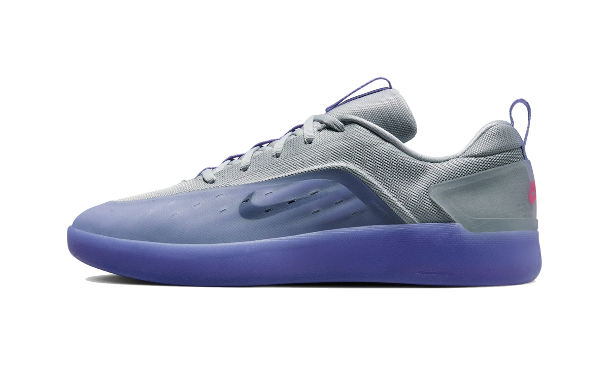 Overkicks - Nike SB Zoom Nyjah 4 Light Thistle Wolf Grey (FQ1273-500) - vista lateral