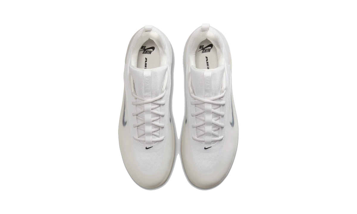 Overkicks - Nike SB Zoom Nyjah 4 White Black (FQ1273-100) - vista superior