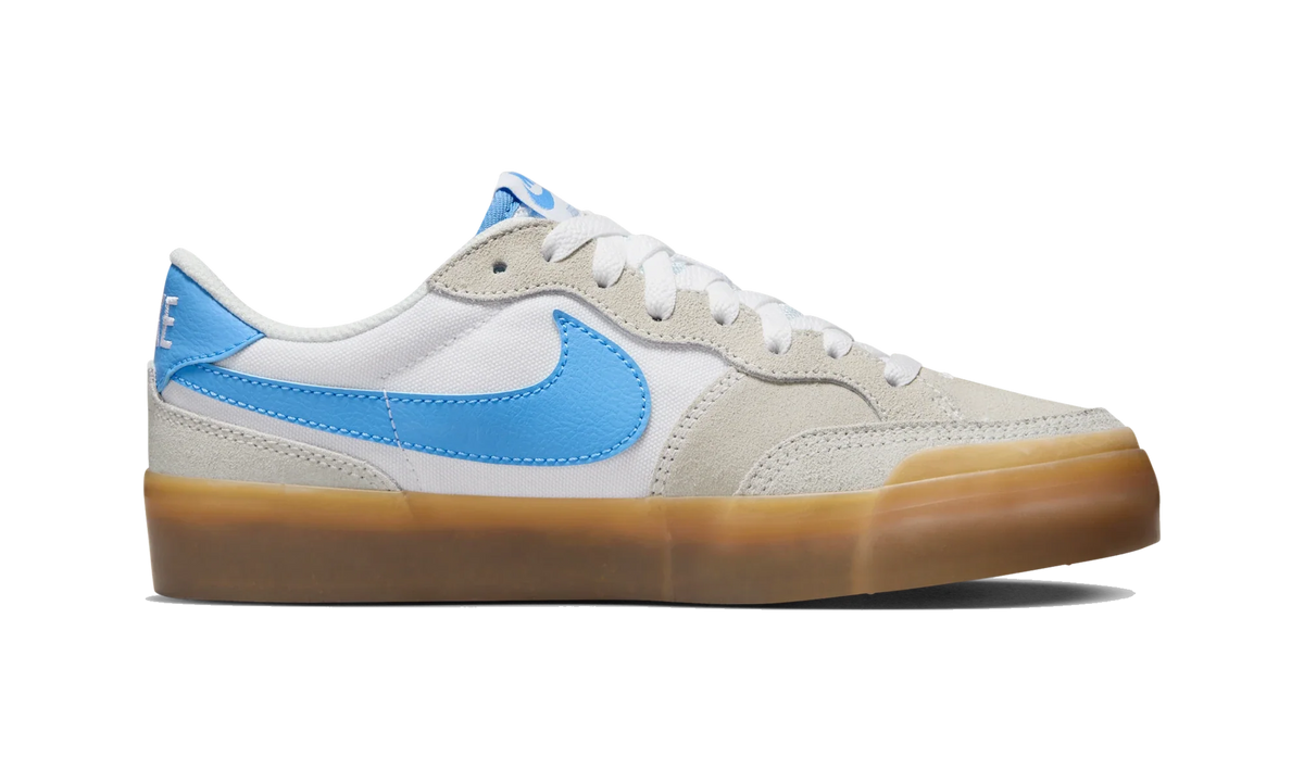 Overkicks - Nike SB Zoom Pogo Plus White University Blue Gum (Womens) (DR9114-100) - detalle suela