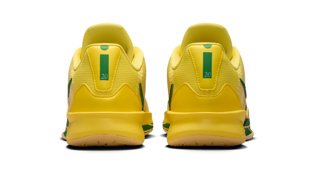 Overkicks - Nike Sabrina 3 Oregon Ducks (Womens) (IR2478-700 / IR2477-700) - detalle talon