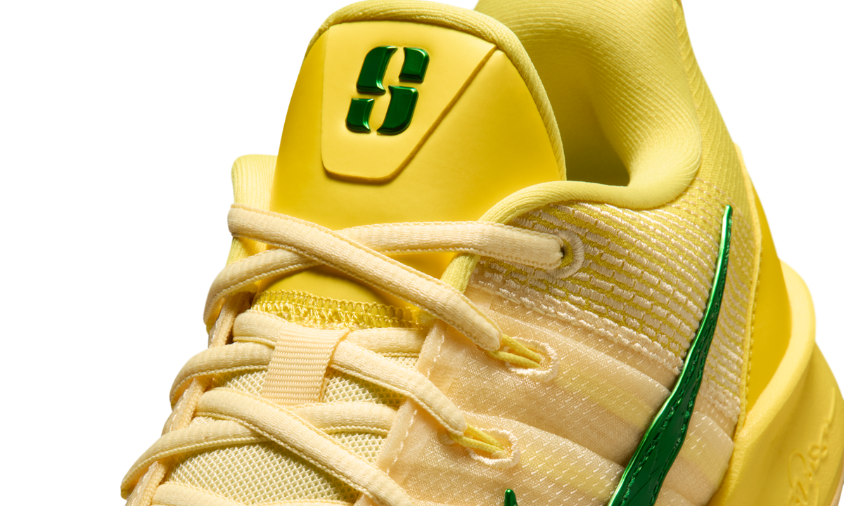 Overkicks - Nike Sabrina 3 Oregon Ducks (Womens) (IR2478-700 / IR2477-700) - detalle lateral interior