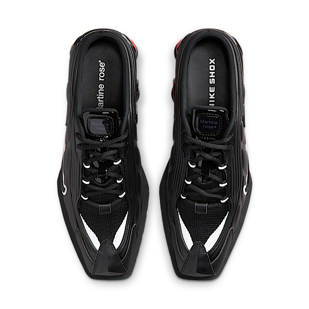 Overkicks - Nike Shox MR4 Mule Martine Rose Black (DQ2401-001) - par completo