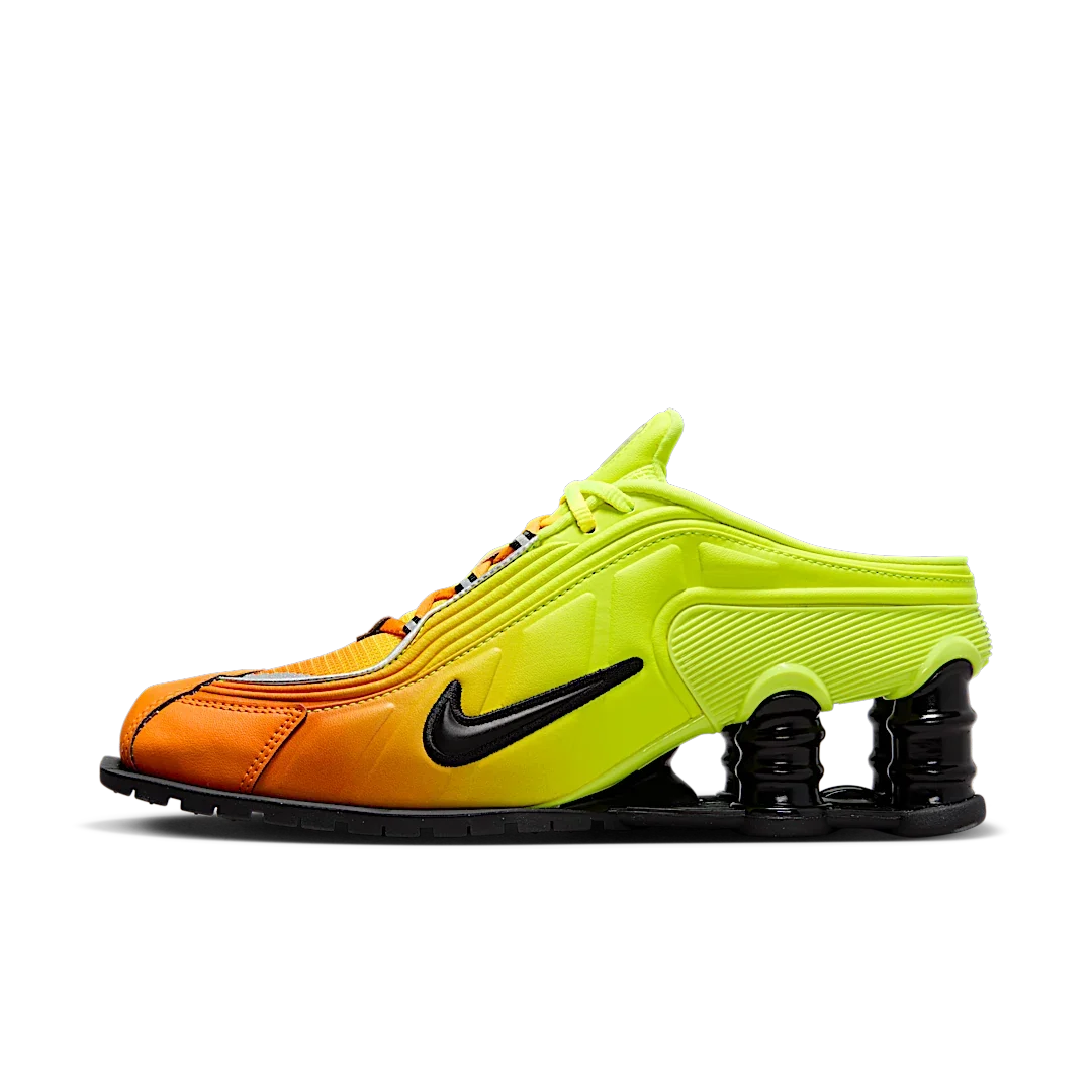 Overkicks - Nike Shox MR4 Mule Martine Rose Safety Orange (DQ2401-800) - vista lateral