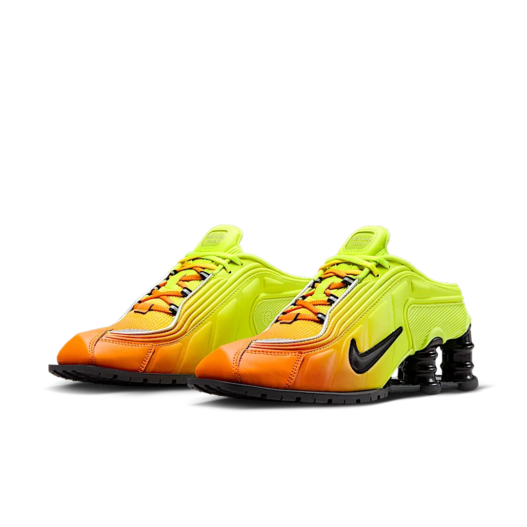 Overkicks - Nike Shox MR4 Mule Martine Rose Safety Orange (DQ2401-800) - vista trasera