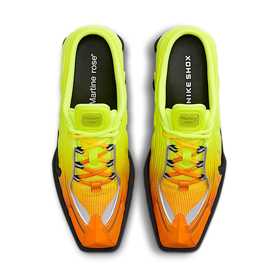 Overkicks - Nike Shox MR4 Mule Martine Rose Safety Orange (DQ2401-800) - par completo