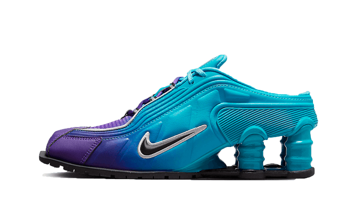 Overkicks - Nike Shox MR4 Mule Martine Rose Scuba Blue (DQ2401-400) - vista lateral