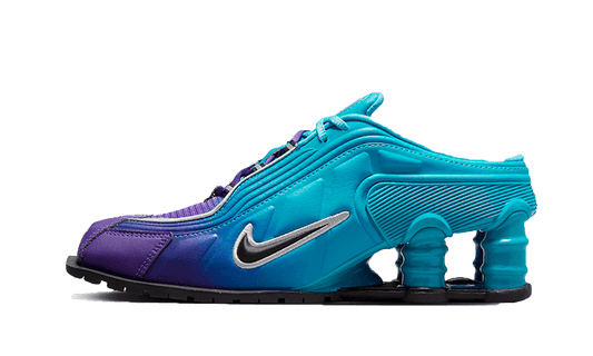 Overkicks - Nike Shox MR4 Mule Martine Rose Scuba Blue (DQ2401-400) - vista lateral