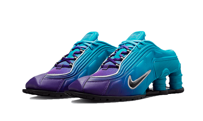Overkicks - Nike Shox MR4 Mule Martine Rose Scuba Blue (DQ2401-400) - vista trasera