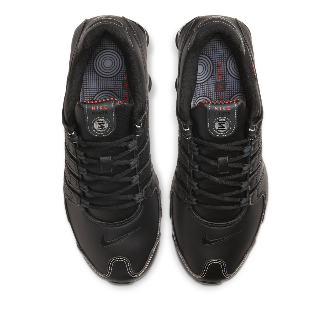 Overkicks - Nike Shox NZ Black Varsity Red (378341-017) - par completo