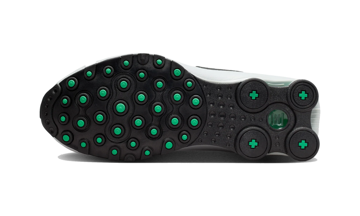 Overkicks - Nike Shox NZ Grey Fog Stadium Green Black (IQ8263-001) - par completo