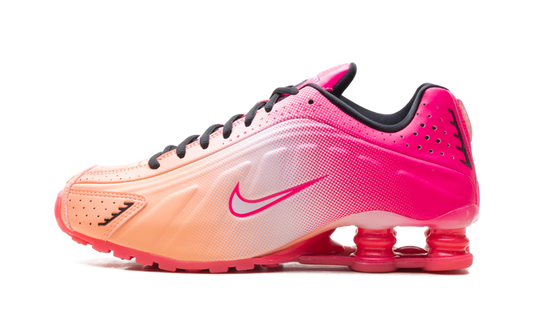 Overkicks - Nike Shox R4 AB Hyper Pink Black (IH2343-600) - vista lateral