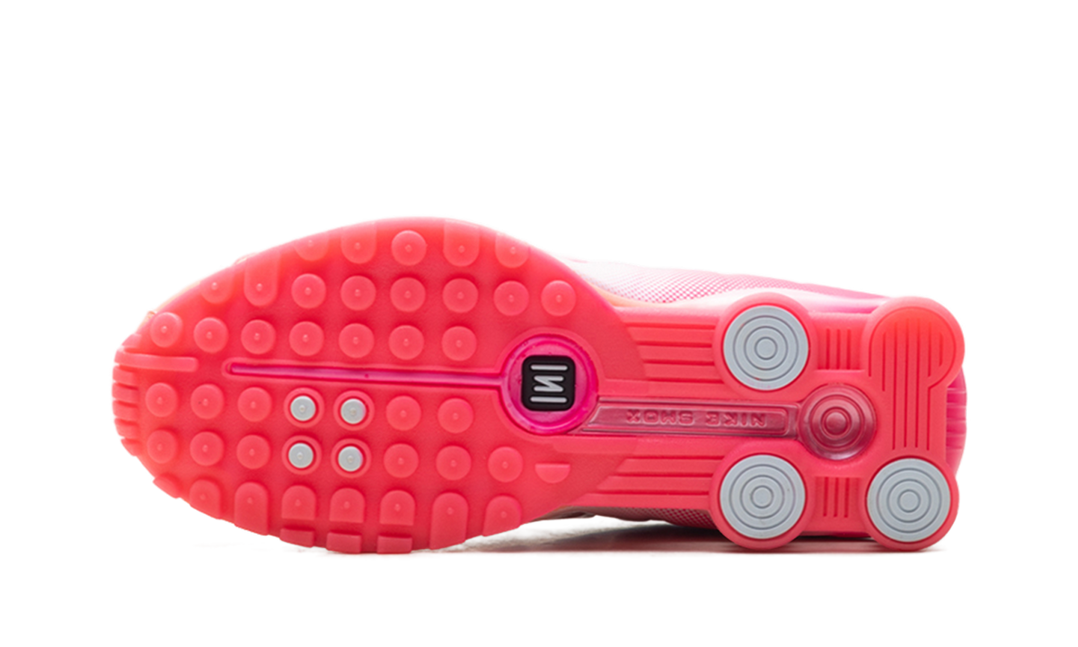 Overkicks - Nike Shox R4 AB Hyper Pink Black (IH2343-600) - vista superior