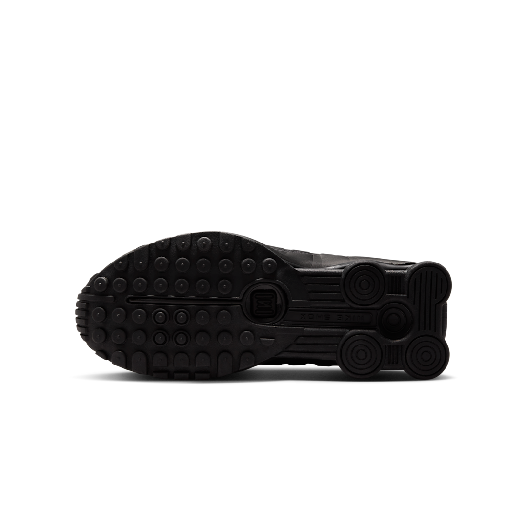 Overkicks - Nike Shox R4 Black Bright Crimson (GS) (CW2626-003) - imagen 4