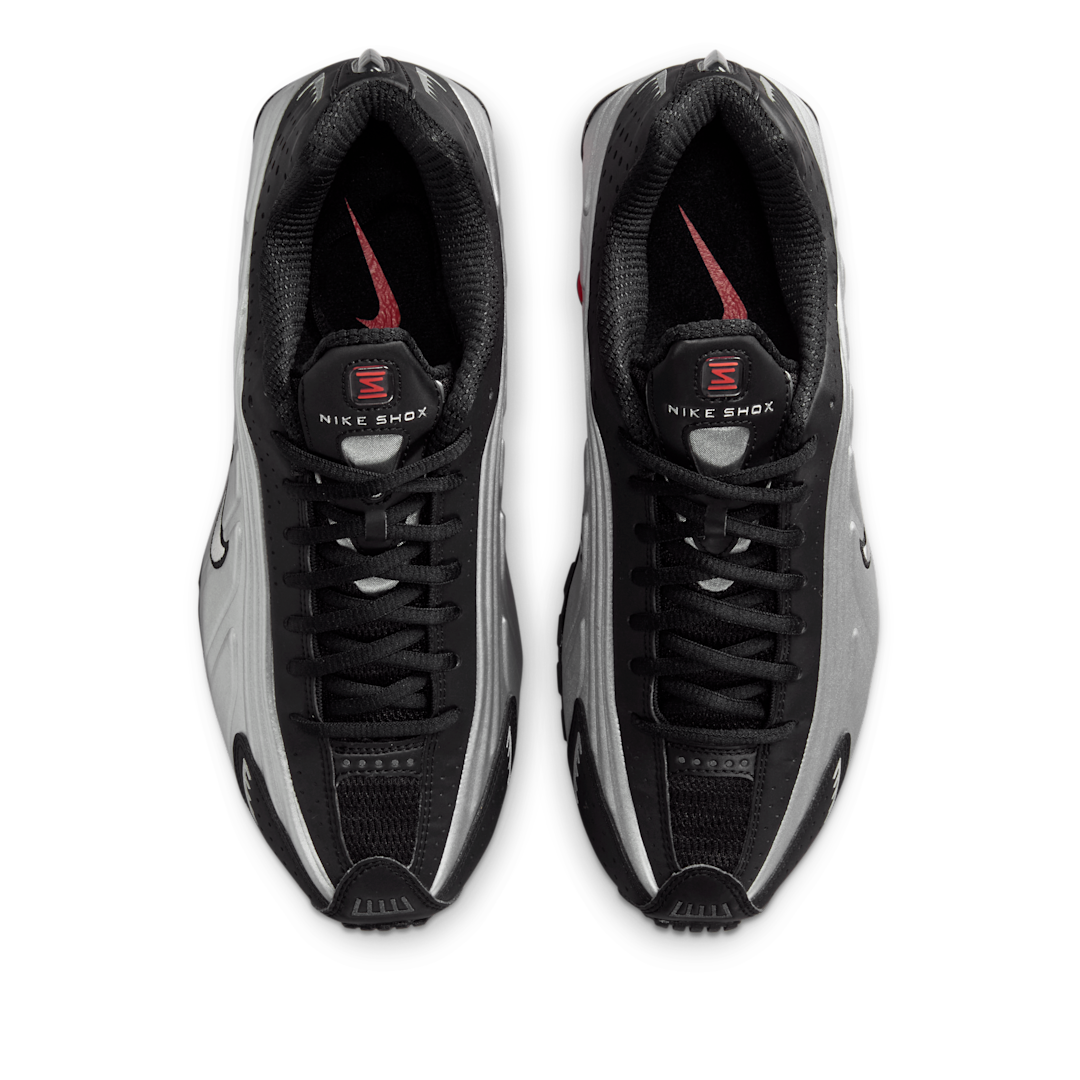 Overkicks - Nike Shox R4 Black Metallic Silver (2025) (Womens) (AR3565-011) - par completo