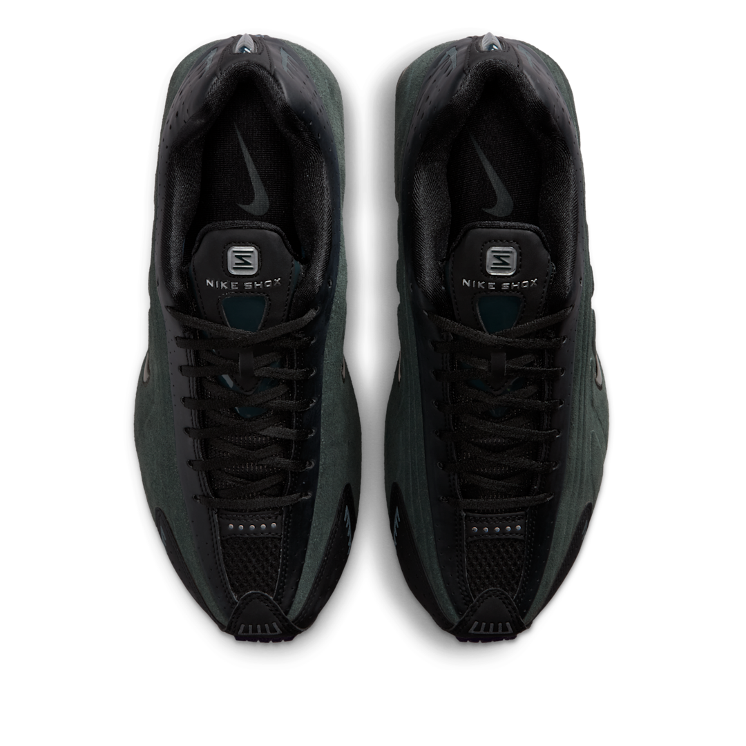 Overkicks - Nike Shox R4 Black Silver Seaweed (HQ7739-002) - par completo
