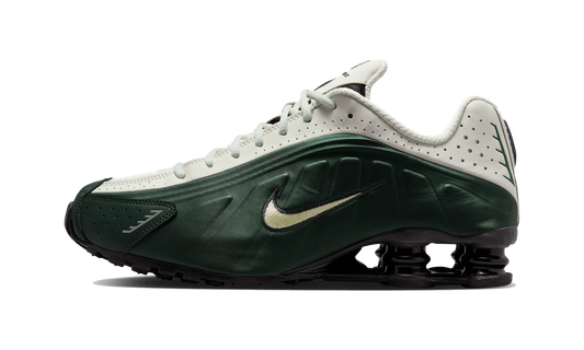 Overkicks - Nike Shox R4 Black Spruce (HQ1988-300) - vista lateral