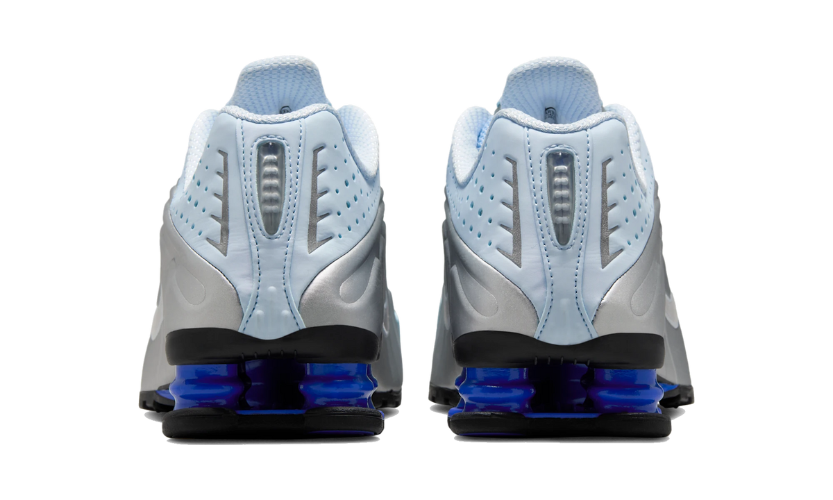 Overkicks - Nike Shox R4 Blue Tint (AR3565-402) - detalle talón