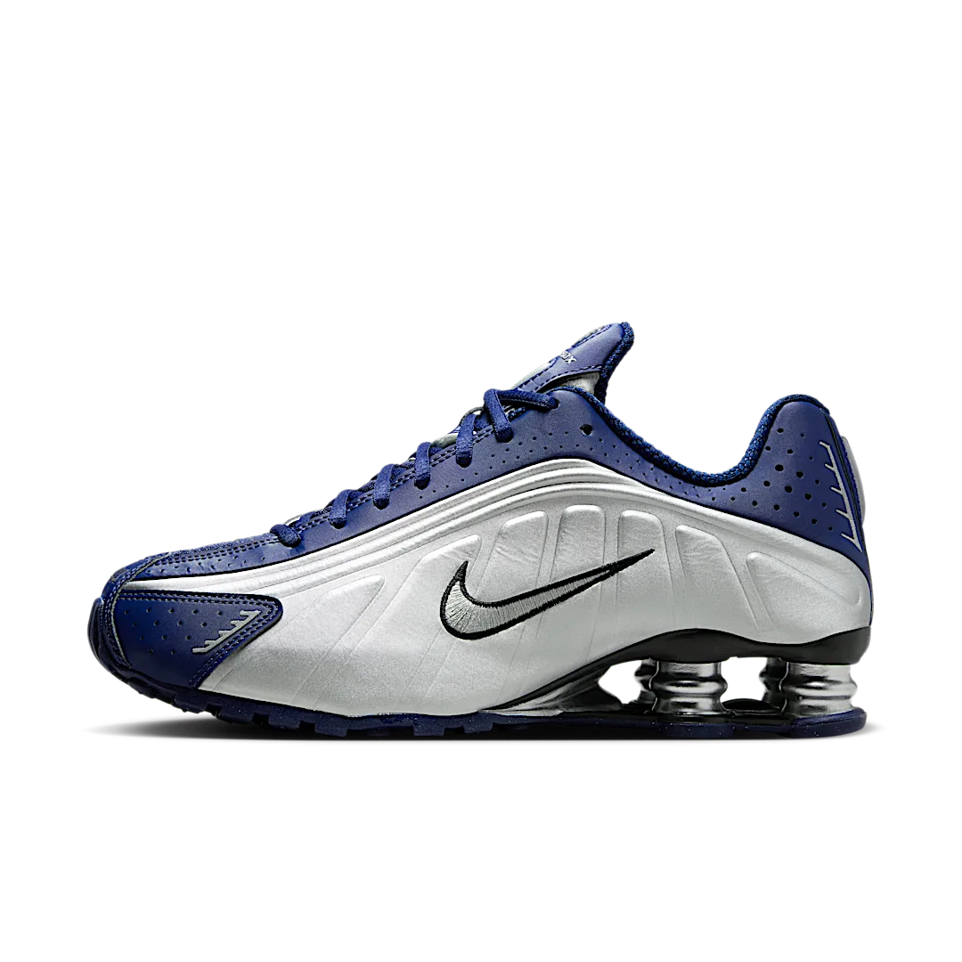 Overkicks - Nike Shox R4 Blue Void (AR3565-400) - vista lateral