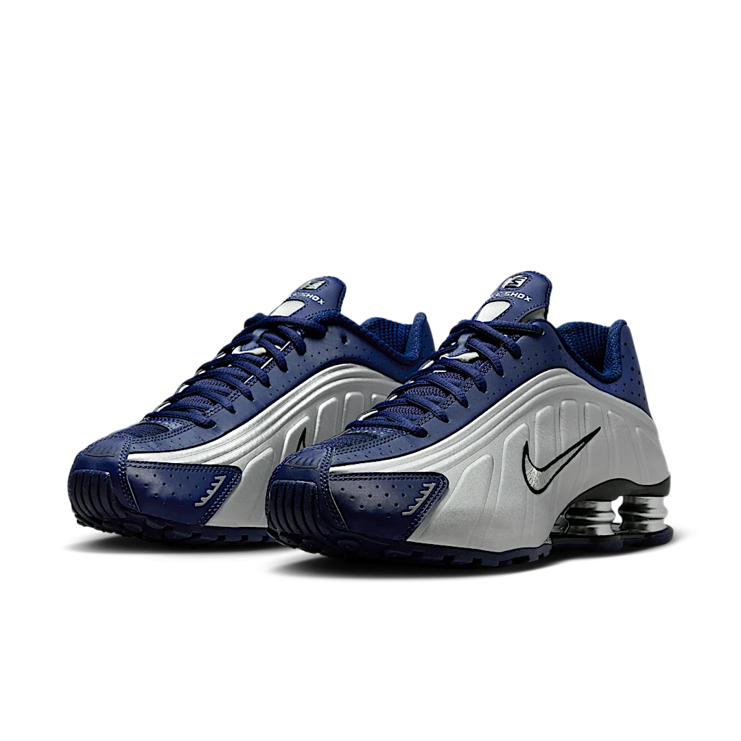 Overkicks - Nike Shox R4 Blue Void (AR3565-400) - vista trasera