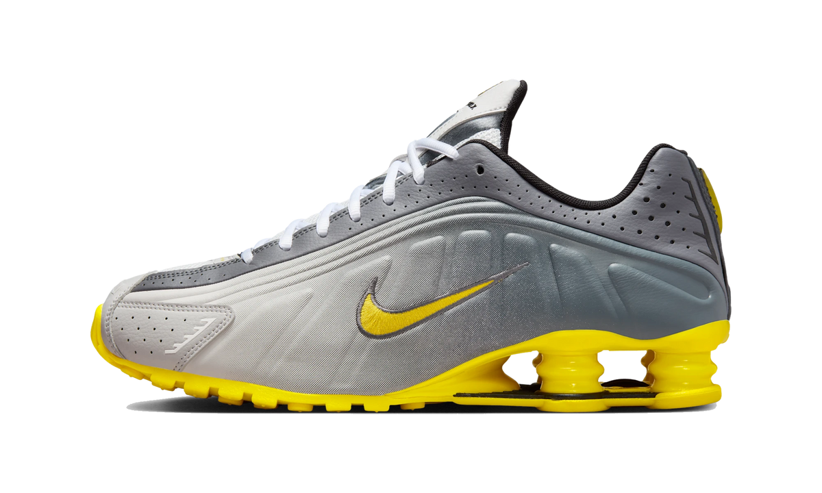 Overkicks - Nike Shox R4 Bright Citron (IH3397-078) - vista lateral