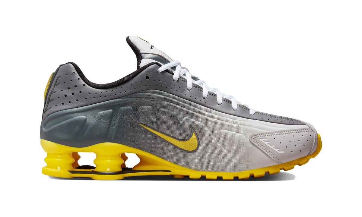 Overkicks - Nike Shox R4 Bright Citron (IH3397-078) - detalle suela