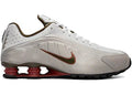 Nike Shox R4 Grey Dark Hazel Dusty Peach