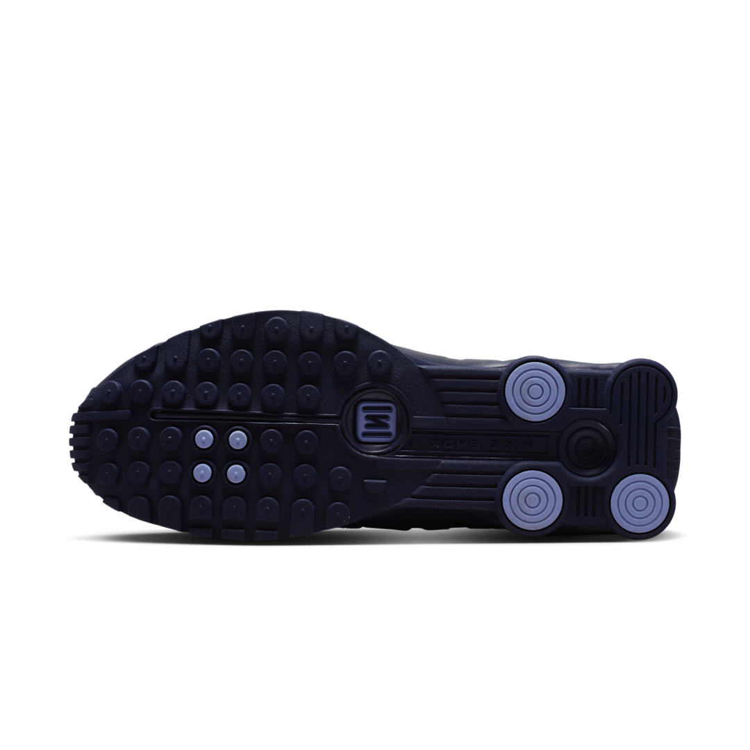 Overkicks - Nike Shox R4 Obsidian Reflective (IM8462-451) - detalle suela