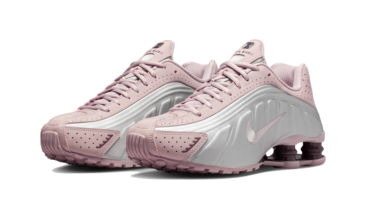 Overkicks - Nike Shox R4 Particle Rose Tattoo Silver (AR3565-601) - vista trasera