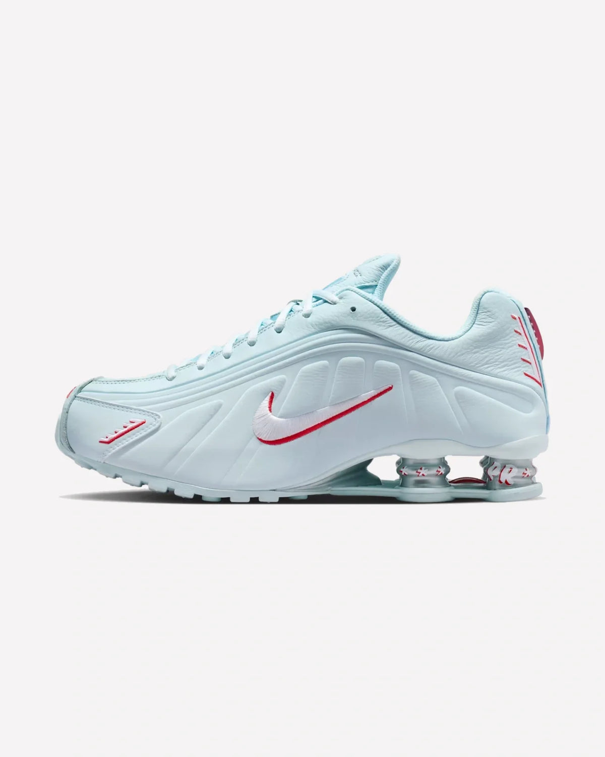 Overkicks - Nike Shox R4 Puerto Rico (IQ1867-474) - vista lateral