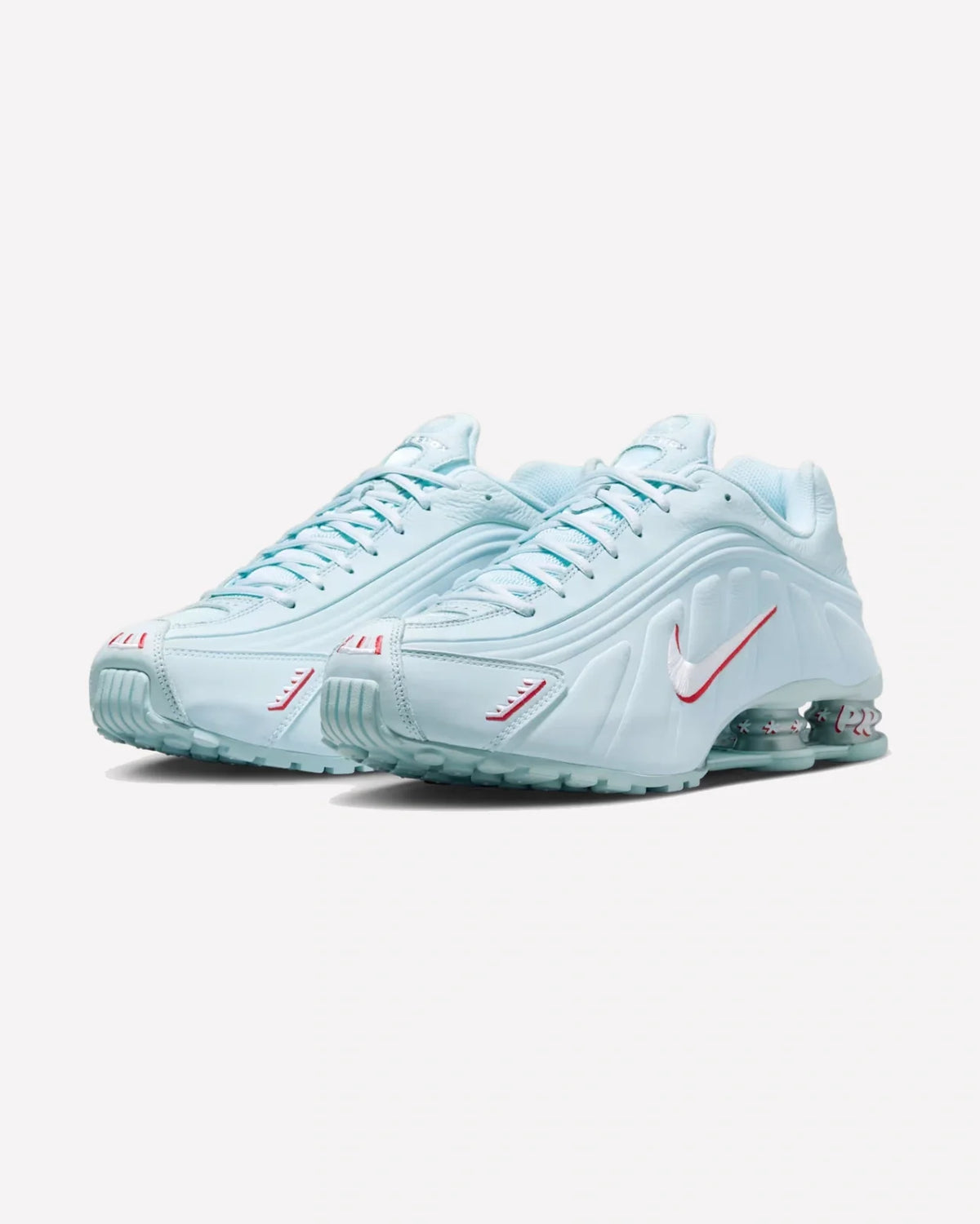 Overkicks - Nike Shox R4 Puerto Rico (IQ1867-474) - vista trasera