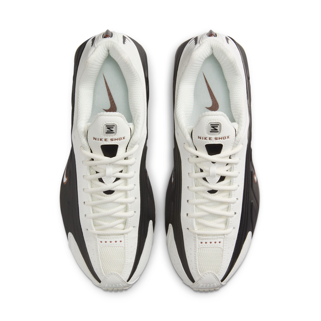 Overkicks - Nike Shox R4 Sail Fauna Brown (AR3565-104) - par completo