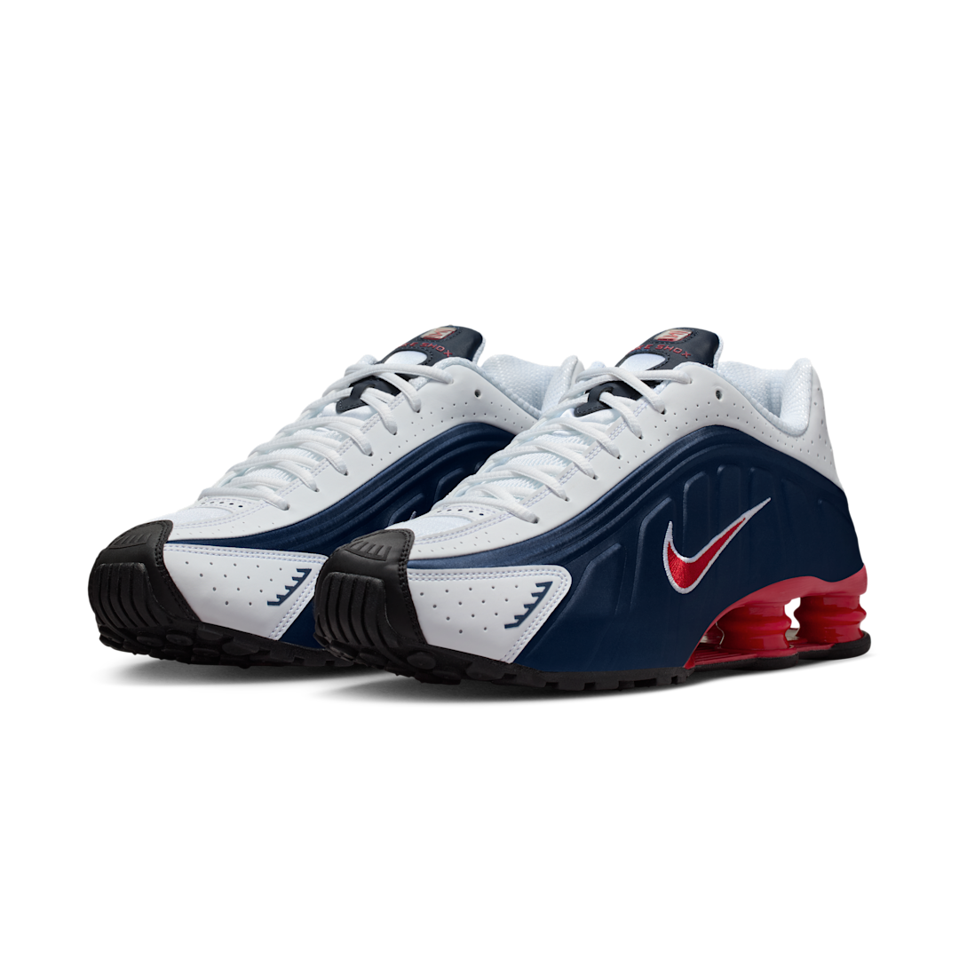 Overkicks - Nike Shox R4 USA (2025) (HQ1988-400) - vista trasera