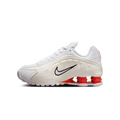Nike Shox R4 White Phantom Picante Red (GS)