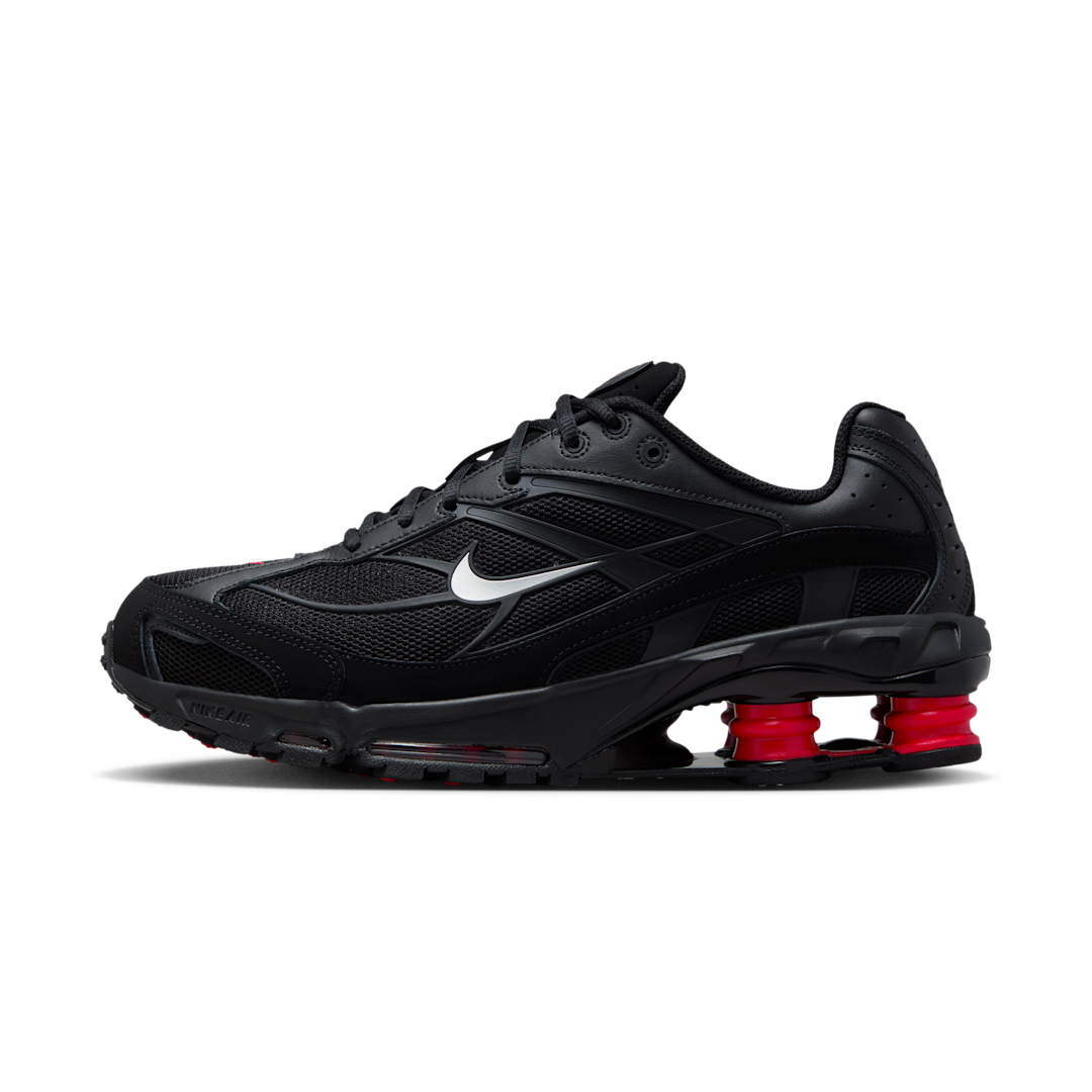 Overkicks - Nike Shox Ride 2 Black University Red (II7635-001) - vista lateral