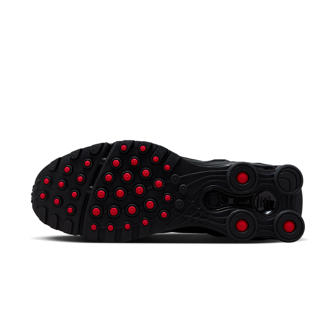 Overkicks - Nike Shox Ride 2 Black University Red (II7635-001) - detalle suela