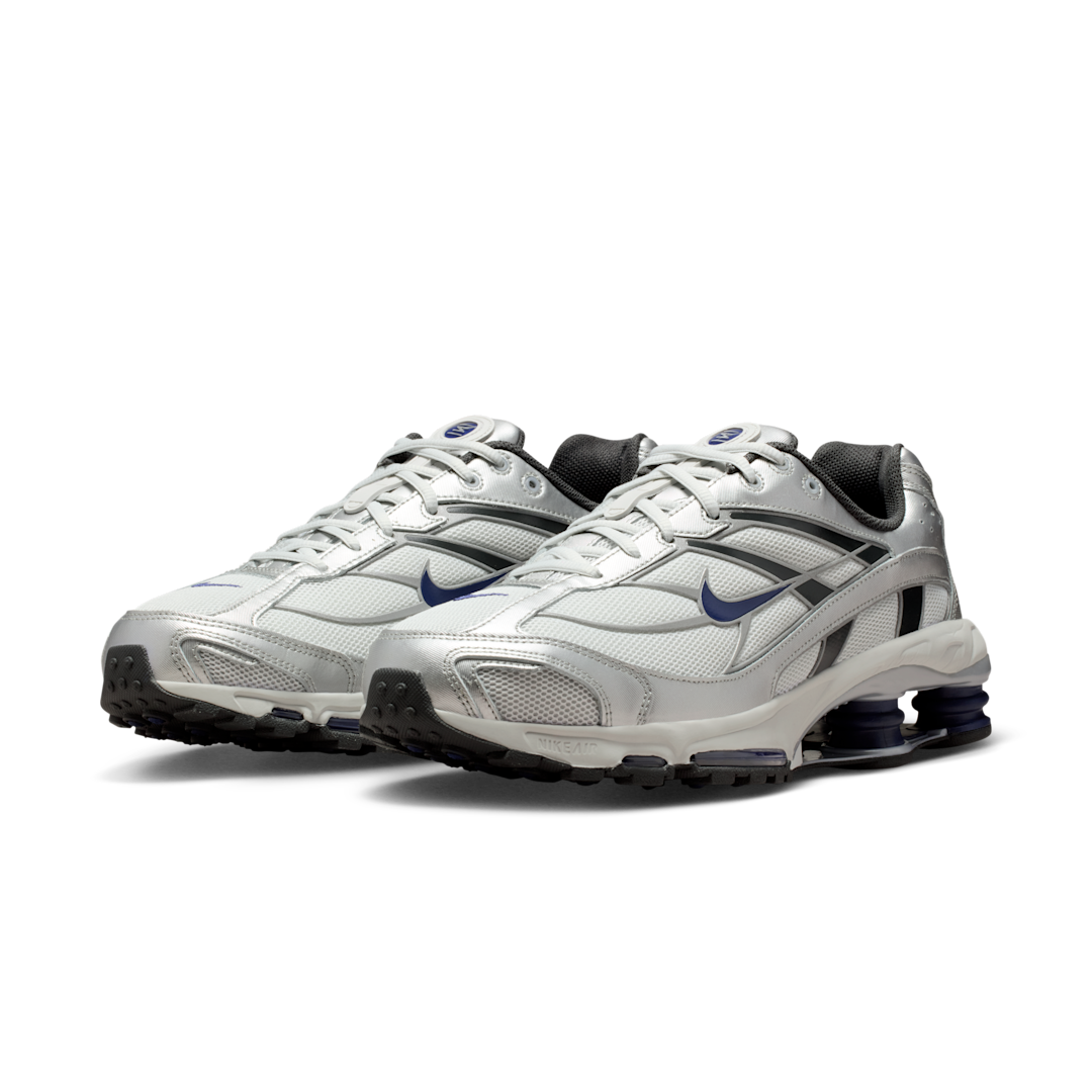 Overkicks - Nike Shox Ride 2 Photon Dust Metallic Silver Navy (IO1449-025) - vista trasera