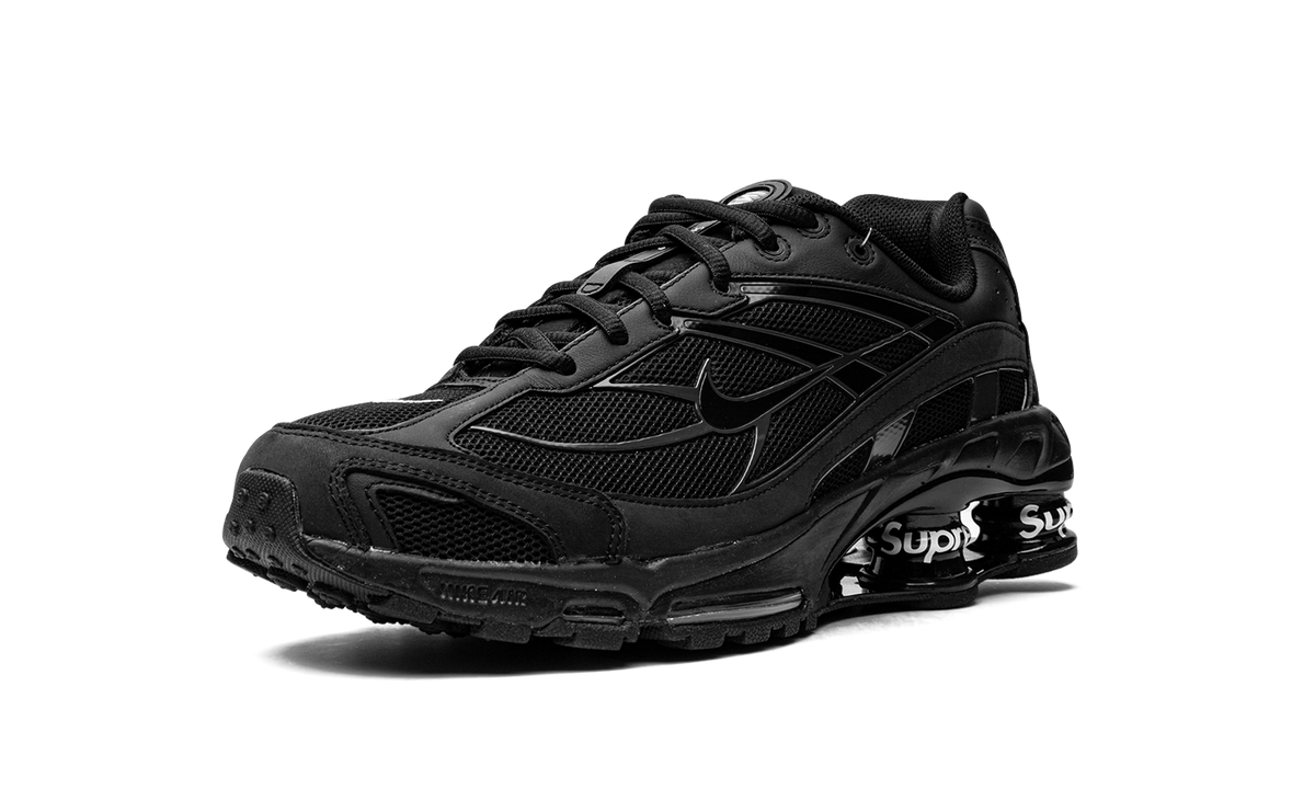 Overkicks - Nike Shox Ride 2 SP Supreme Black (DN1615-001) - detalle suela