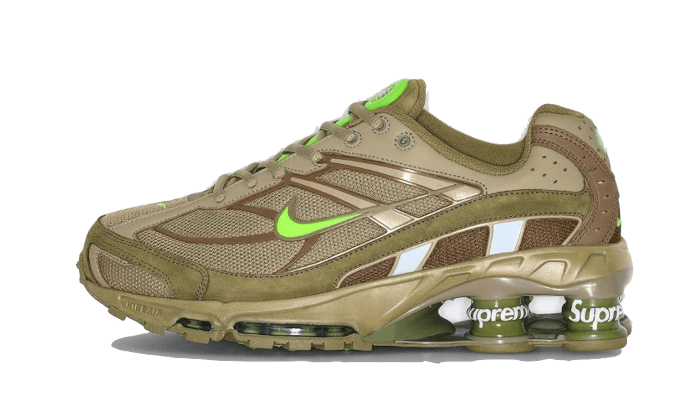 Overkicks - Nike Shox Ride 2 SP Supreme Olive (DN1615-200) - vista lateral