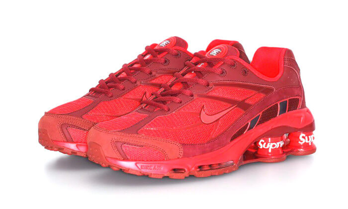 Overkicks - Nike Shox Ride 2 SP Supreme Red (DN1615-600) - vista trasera