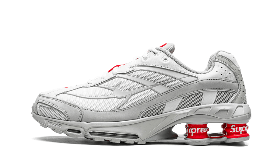 Overkicks - Nike Shox Ride 2 SP Supreme White (DN1615-100) - vista lateral