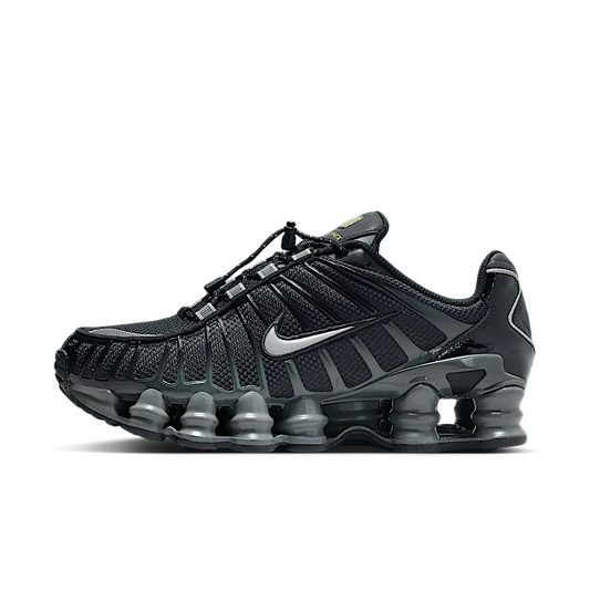 Overkicks - Nike Shox TL Black Iron Grey (FV0939-001) - vista lateral