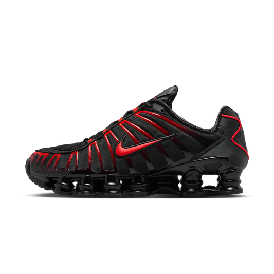 Overkicks - Nike Shox TL Black Light Crimson (AV3595-016) - vista lateral